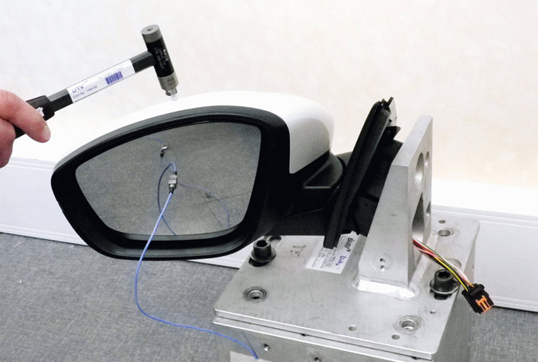 mp Analyzer structural SMR hammer test